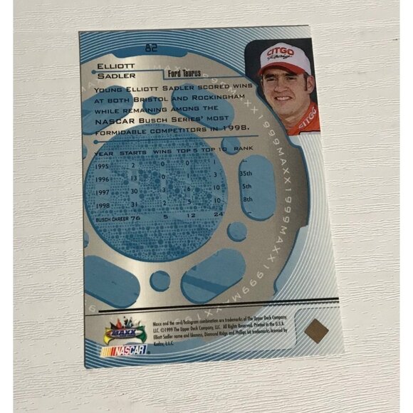 Elliott Sadler Racing Card Lot NASCAR Busch Series Performance Racing - Picture 5 of 9